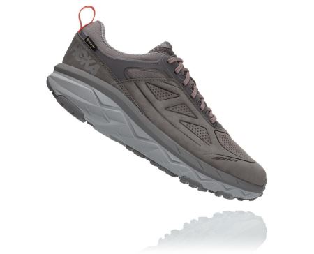 Hoka One One Challenger Low GORE-TEX Barbati - Adidasi Alergare Gri | RO-QvorFKI